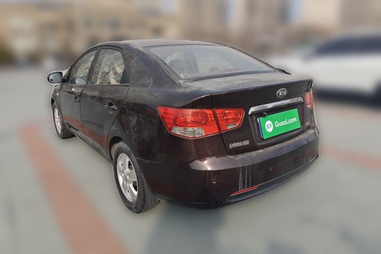 Used Kia Forte 2012 1.6L MT GL Commemorative Edition Rear Left 45 Deg