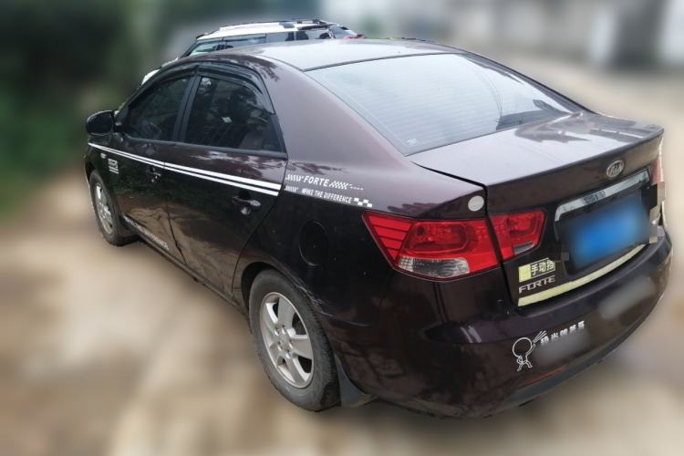 Used Kia Forte 2012 1.6L MT GL Commemorative Edition Rear Left 45 Deg