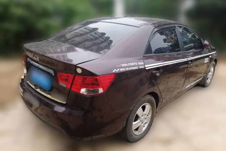 Used Kia Forte 2012 1.6L MT GL Commemorative Edition Rear Right 45 Deg