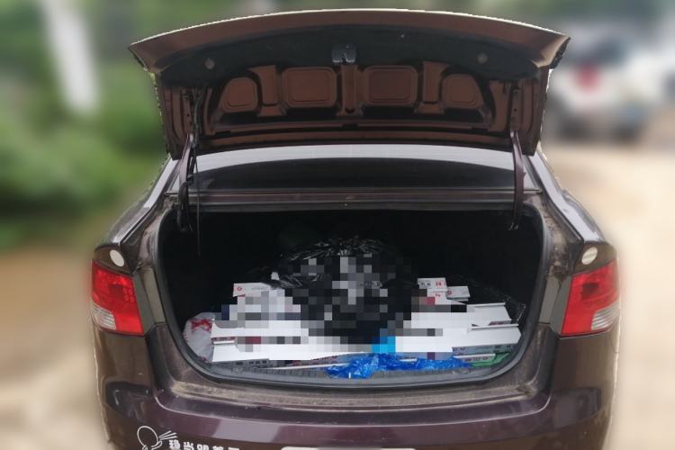 Used Kia Forte 2012 1.6L MT GL Commemorative Edition Trunk