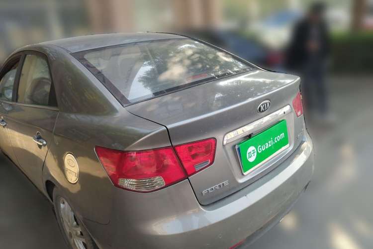 Used Kia Forte 2012 1.6L MT GLS Commemorative Edition Rear Left 45 Deg