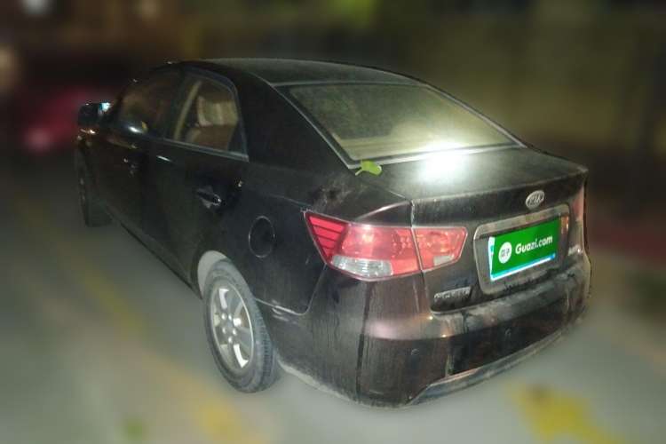 Used Kia Forte 2012 1.6L MT GL Commemorative Edition Rear Left 45 Deg