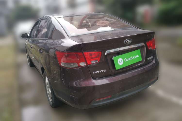 Used Kia Forte 2012 1.6L AT GL Commemorative Edition Rear Left 45 Deg