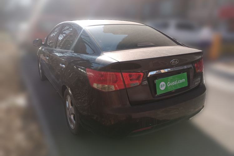 Used Kia Forte 2012 1.6L MT GLS Commemorative Edition Rear Left 45 Deg