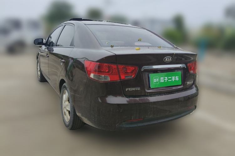 Used Kia Forte 2012 1.6L MT GL Commemorative Edition Rear Left 45 Deg