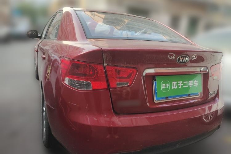 Used Kia Forte 2012 1.6L MT GL Commemorative Edition Rear Left 45 Deg