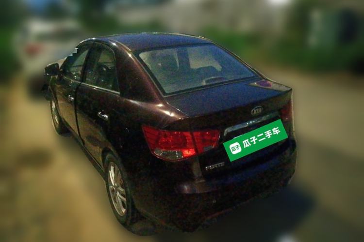 Used Kia Forte 2012 1.6L AT Premium Commemorative Edition Rear Left 45 Deg