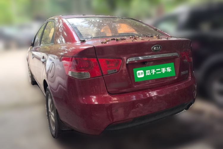 Used Kia Forte 2012 1.6L MT GLS Commemorative Edition Rear Left 45 Deg