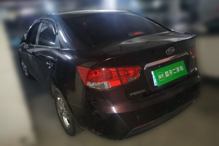 Used Kia Forte 2012 1.6L AT Premium Commemorative Edition Rear Left 45 Deg