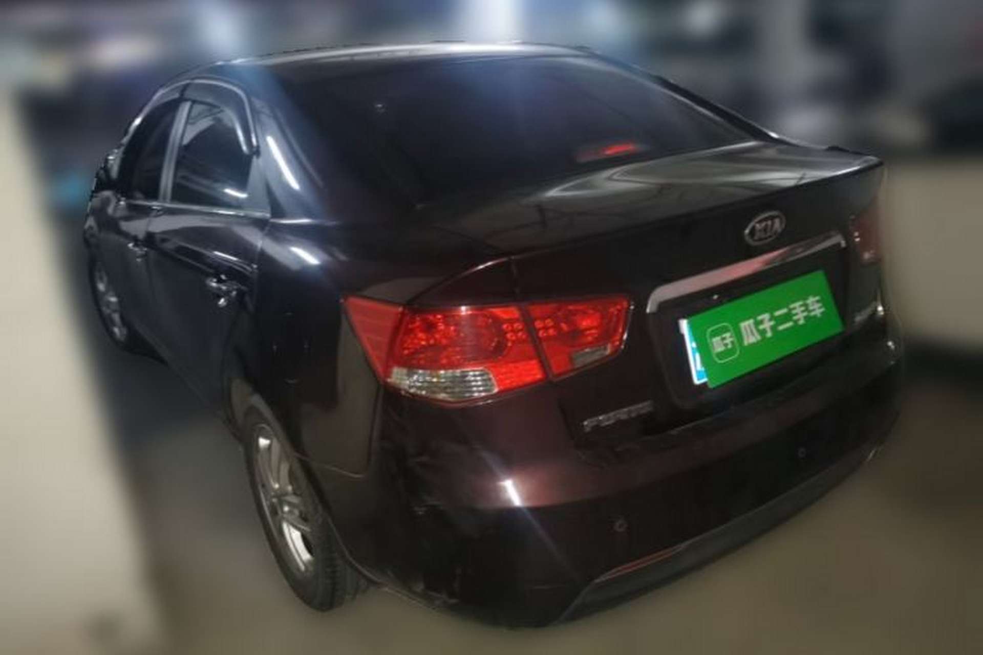 Used Kia Forte 2012 1.6L AT Premium Commemorative Edition Rear Left 45 Deg