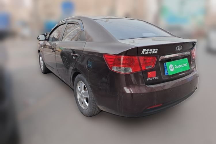 Used Kia Forte 2012 1.6L MT GL Commemorative Edition Rear Left 45 Deg