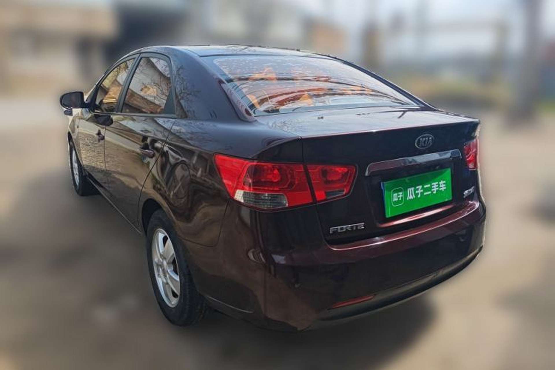 Used Kia Forte 2012 1.6L MT GL Commemorative Edition Rear Left 45 Deg