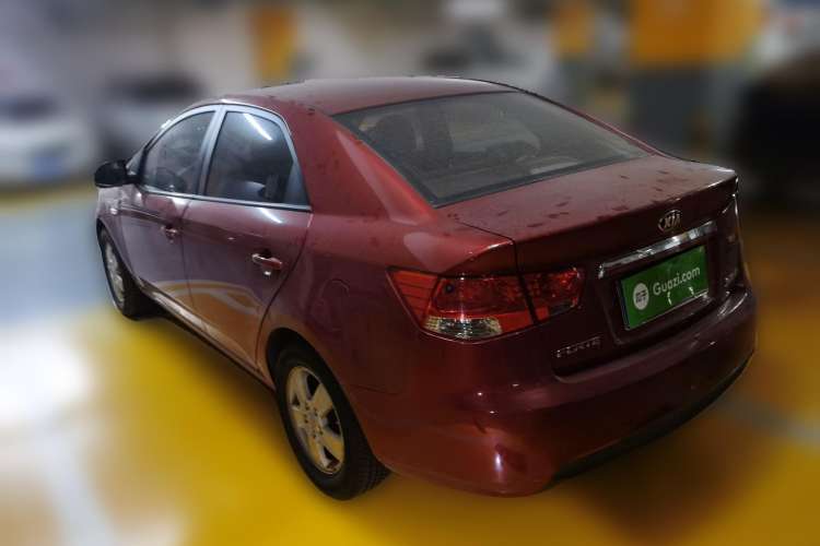 Used Kia Forte 2012 1.6L MT GL Commemorative Edition Rear Left 45 Deg