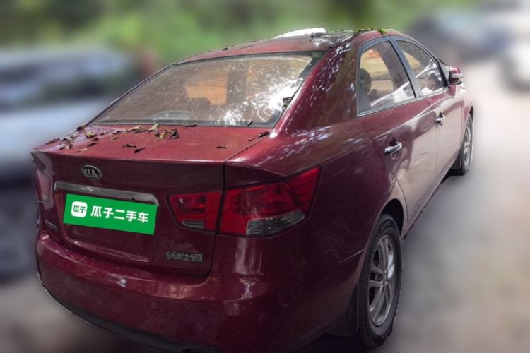 Used Kia Forte 2012 1.6L MT GLS Commemorative Edition Rear Right 45 Deg