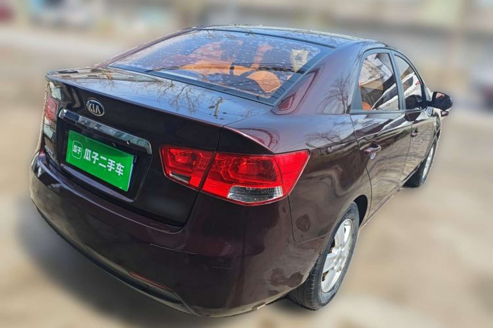 Used Kia Forte 2012 1.6L MT GL Commemorative Edition Rear Right 45 Deg
