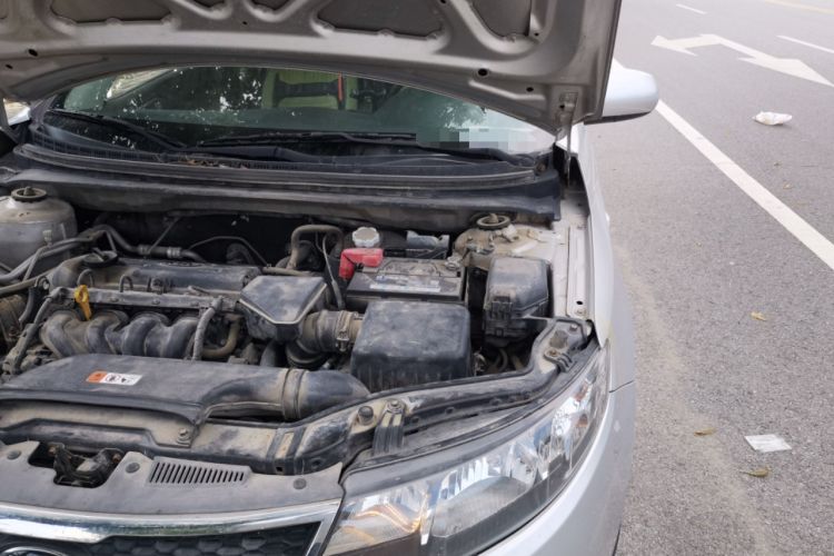 Used Kia Forte 2012 1.6L MT GL Commemorative Edition Engine Bay Left