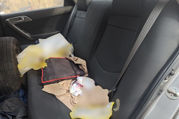 Used Kia Forte 2012 1.6L MT GL Commemorative Edition Left Rear Seat