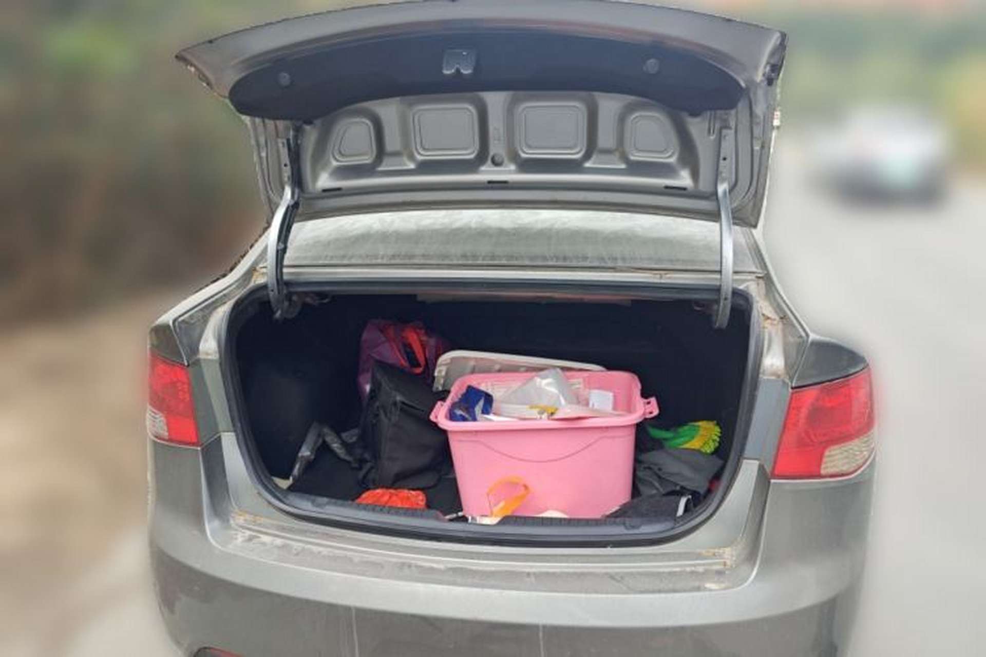 Used Kia Forte 2012 1.6L MT GL Commemorative Edition Trunk