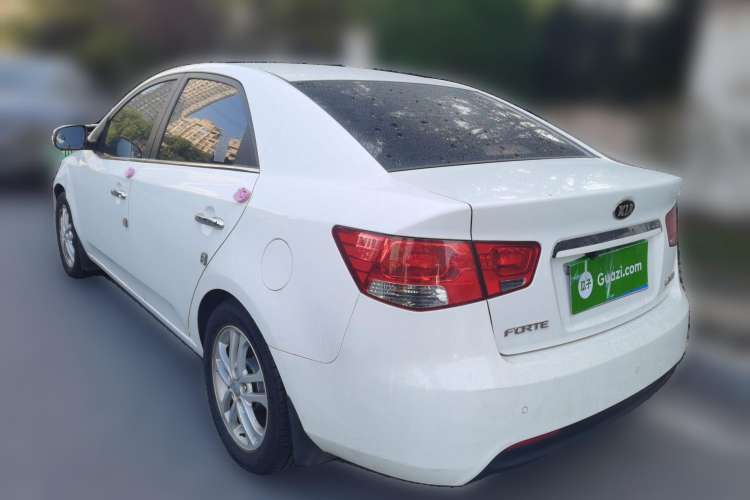 Used Kia Forte 2012 1.6L AT Premium Commemorative Edition Rear Left 45 Deg