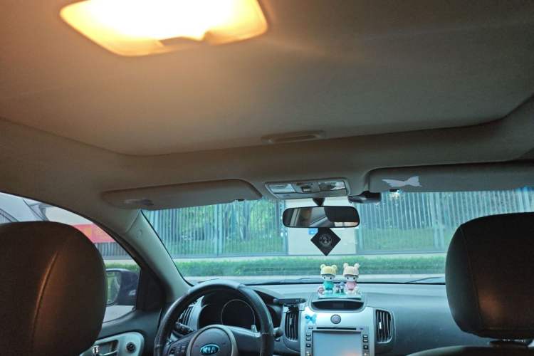 Used Kia Forte 2014 1.6L AT Premium Model Headliner