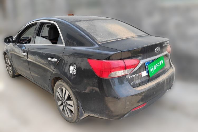 Used Kia Forte 2014 1.6L MT GLS Rear Left 45 Deg