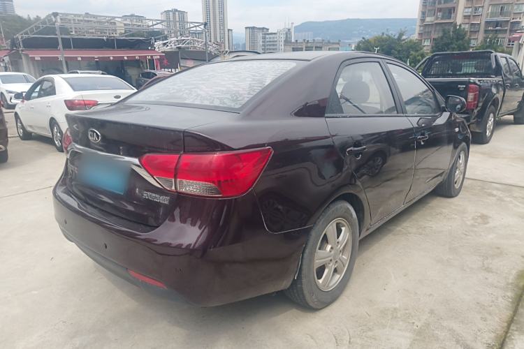 Used Kia Forte 2014 1.6L MT GL Rear Right 45 Deg