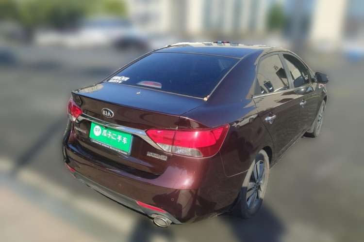Used Kia Forte 2014 1.6L AT GLS Rear Right 45 Deg