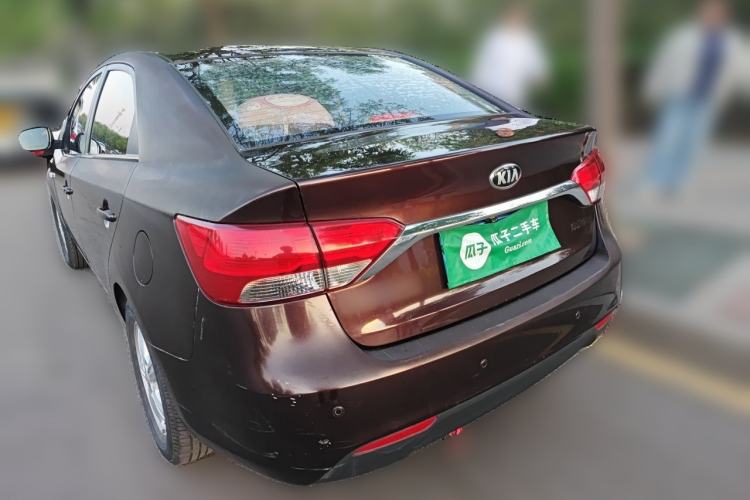 Used Kia Forte 2014 1.6L AT GL Rear Left 45 Deg