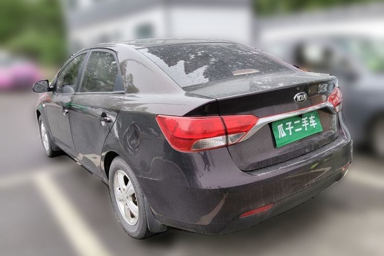 Used Kia Forte 2014 1.6L MT GL Rear Left 45 Deg