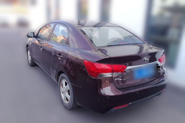 Used Kia Forte 2014 1.6L AT GL Rear Left 45 Deg