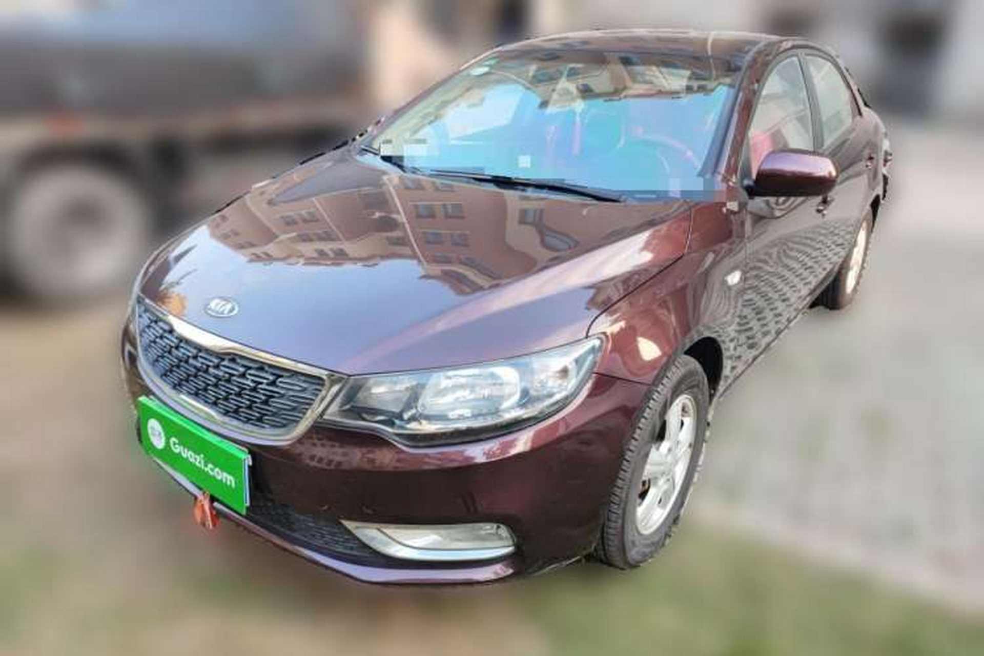 Used Kia Forte 2014 1.6L MT GL Front Left 45 Deg