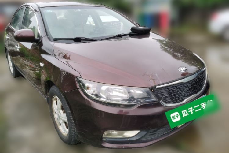 Used Kia Forte 2014 1.6L AT GL Front Right 45 Deg