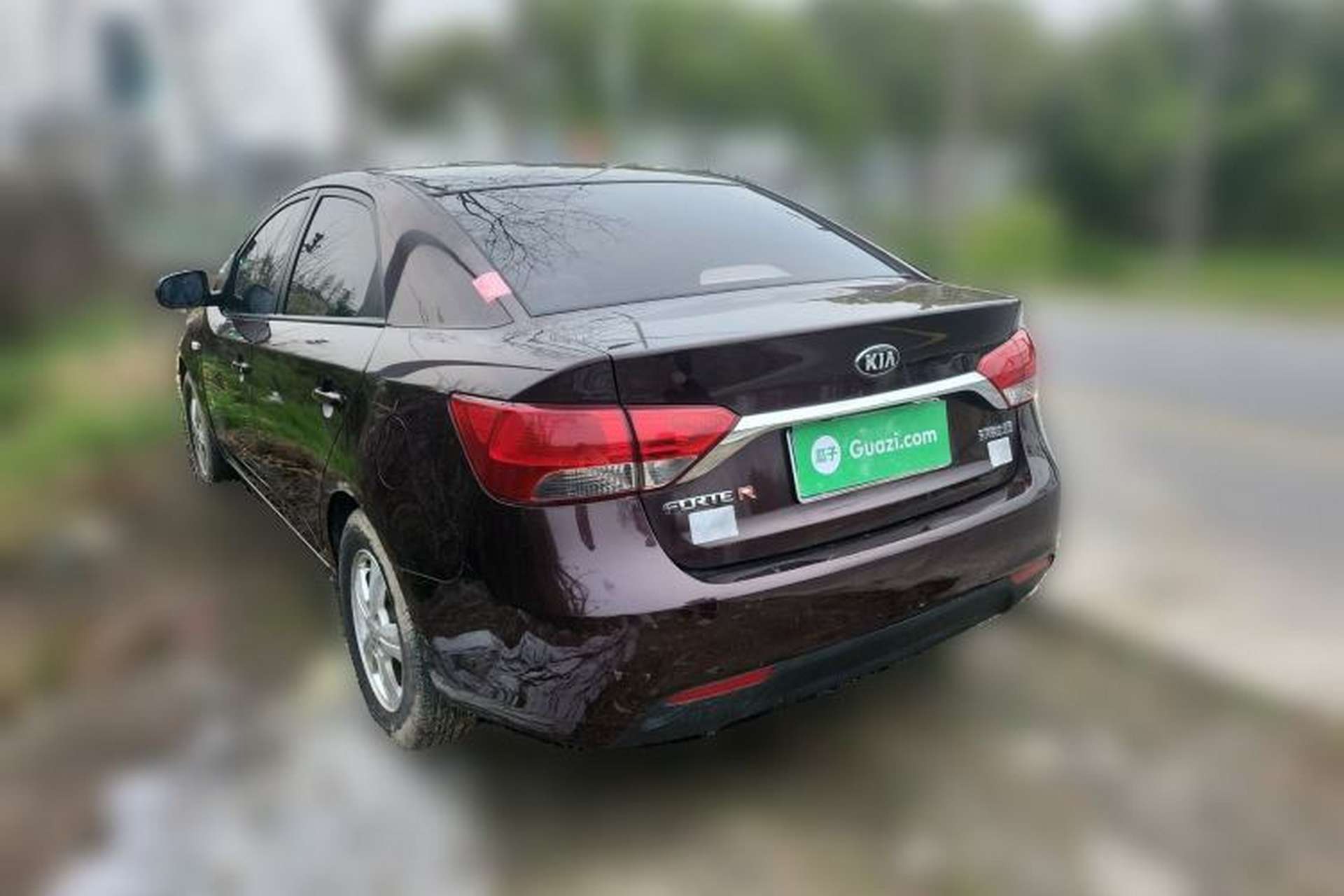 Used Kia Forte 2014 1.6L AT GL Rear Left 45 Deg