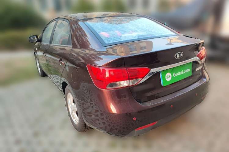 Used Kia Forte 2014 1.6L MT GL Rear Left 45 Deg