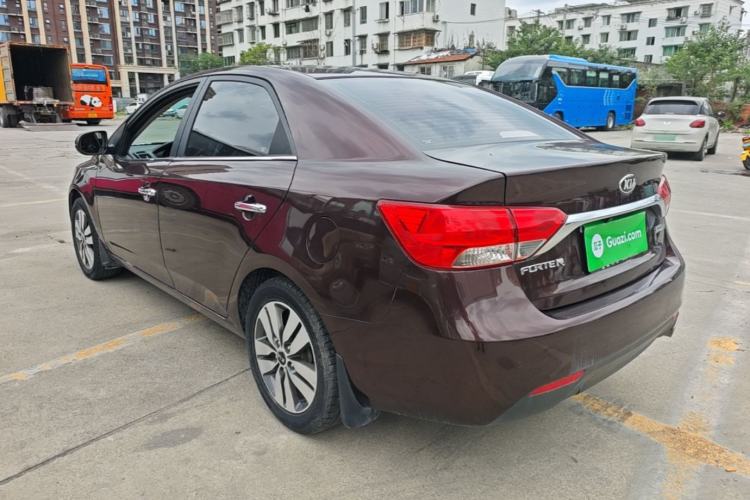 Used Kia Forte 2014 1.6L MT GLS Rear Left 45 Deg
