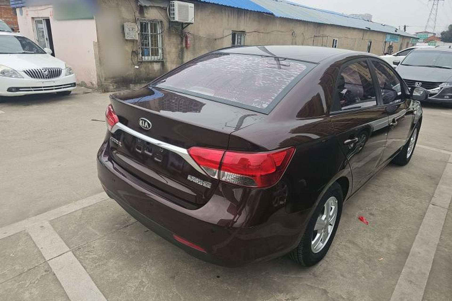 Used Kia Forte 2014 1.6L MT GL Rear Right 45 Deg