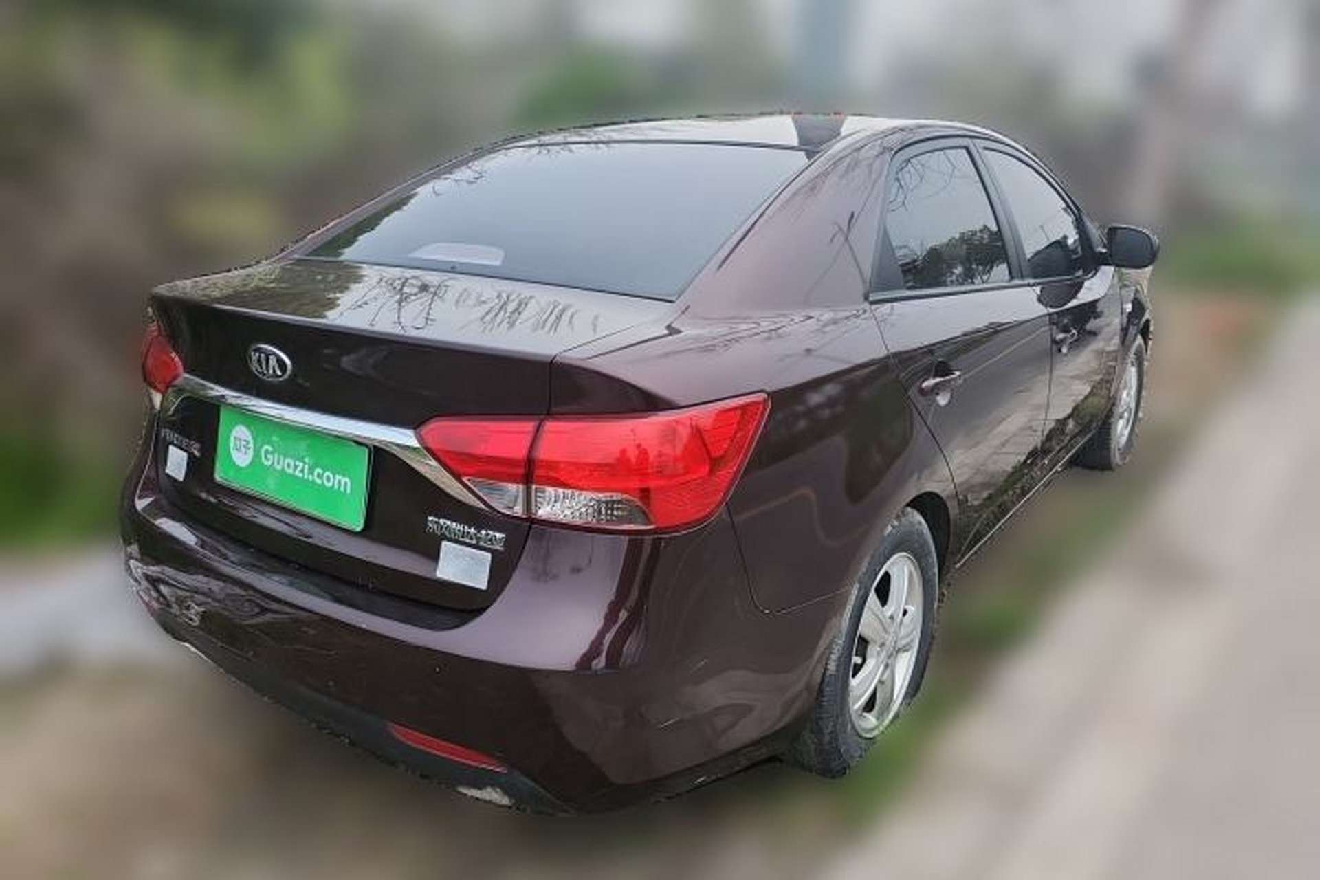 Used Kia Forte 2014 1.6L AT GL Rear Right 45 Deg