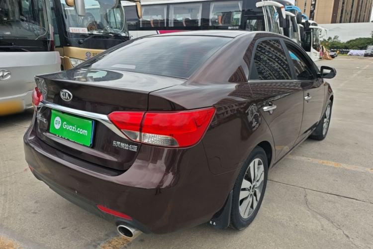 Used Kia Forte 2014 1.6L MT GLS Rear Right 45 Deg