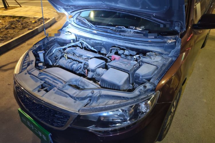 Used Kia Forte 2014 1.6L AT Premium Model Engine Bay Left