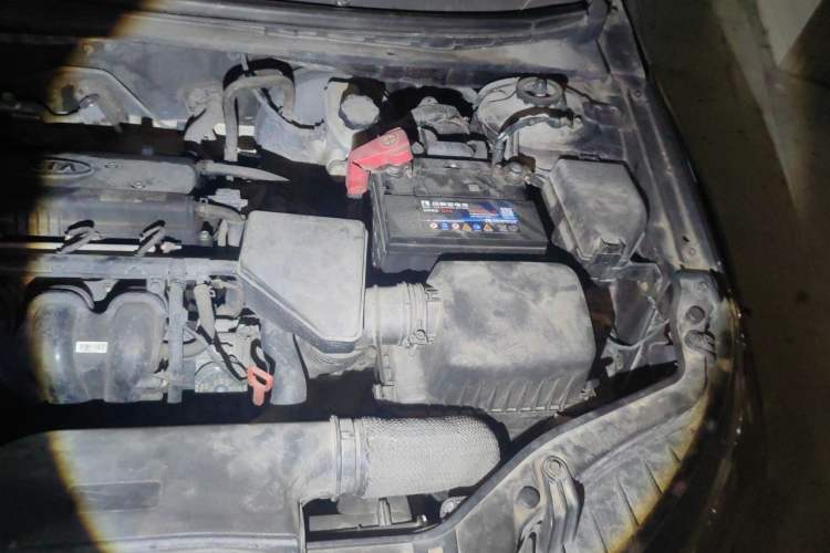 Used Kia Forte 2014 1.6L AT Premium Model Engine Bay Left