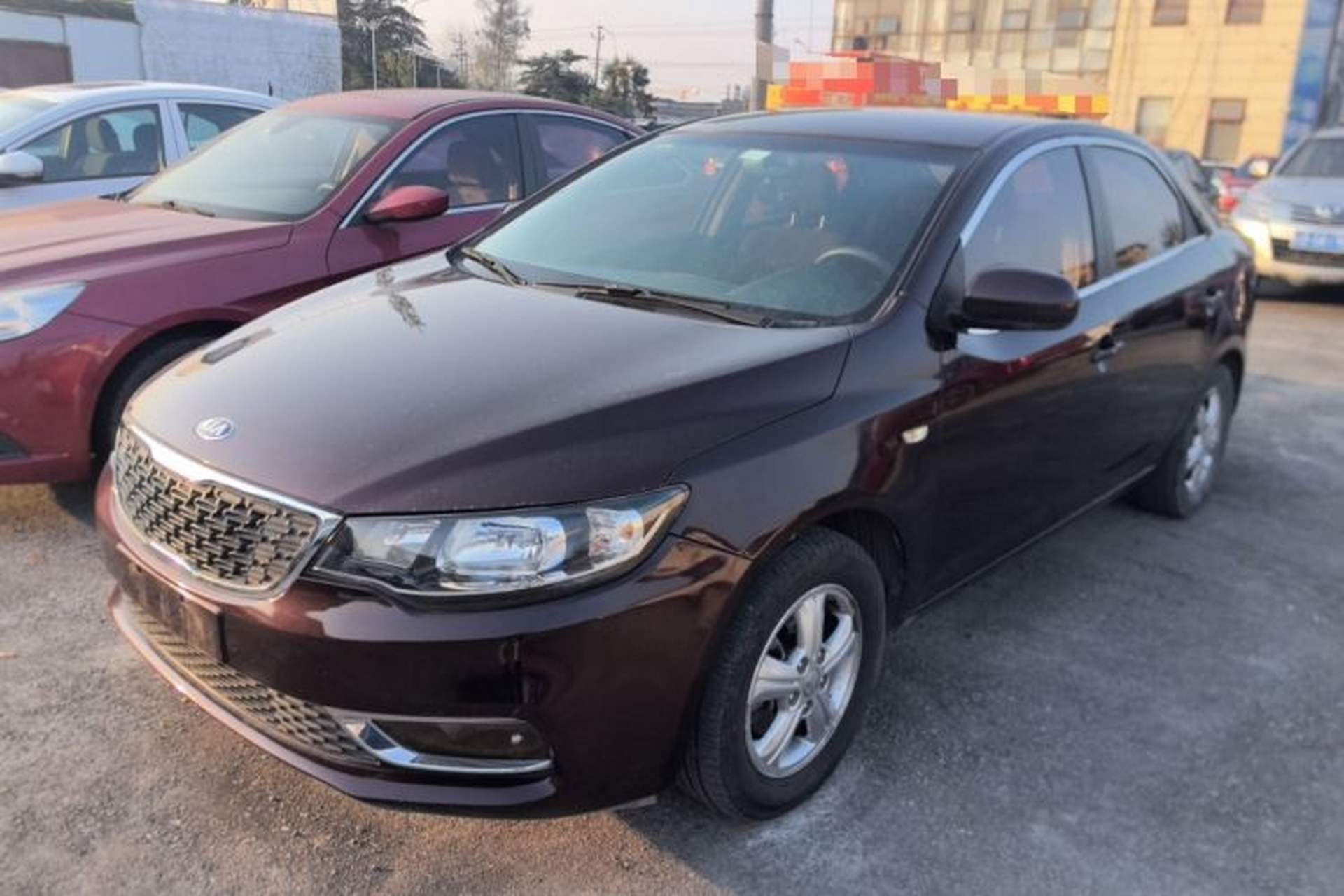Used Kia Forte 2014 1.6L AT GL Front Left 45 Deg