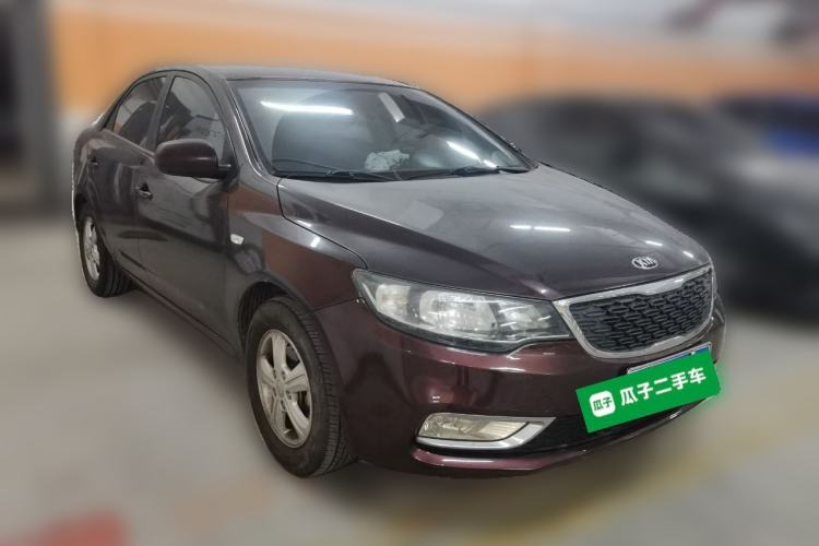 Used Kia Forte 2014 1.6L AT GL Front Right 45 Deg