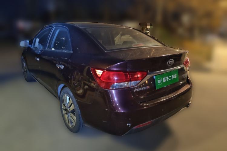 Used Kia Forte 2014 1.6L AT Premium Model Rear Left 45 Deg