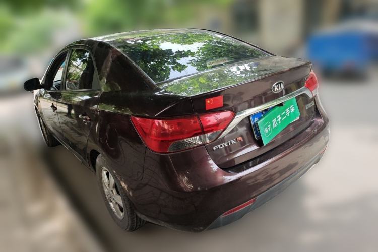 Used Kia Forte 2014 1.6L MT GL Rear Left 45 Deg