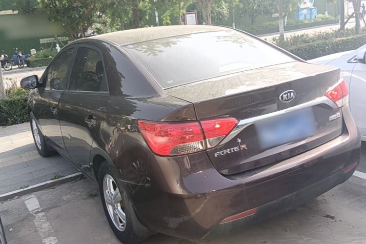 Used Kia Forte 2014 1.6L MT GL Rear Left 45 Deg
