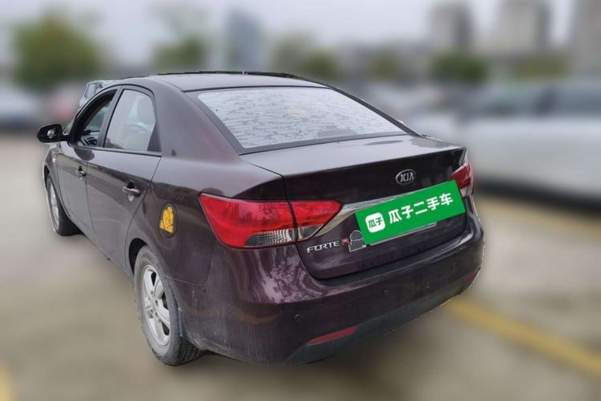 Used Kia Forte 2014 1.6L MT GL Rear Left 45 Deg
