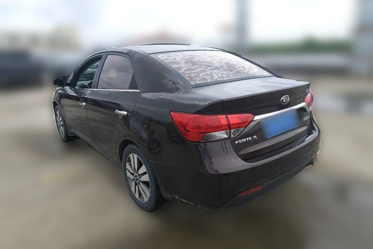 Used Kia Forte 2014 1.6L MT GLS Rear Left 45 Deg