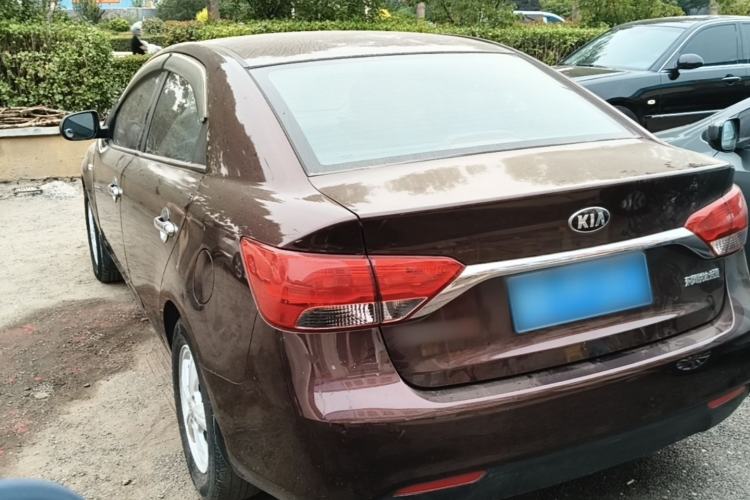 Used Kia Forte 2014 1.6L AT GL Rear Left 45 Deg