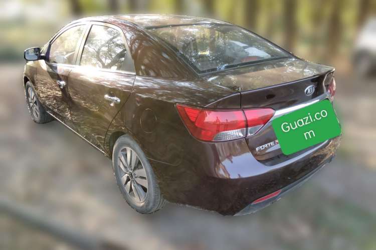 Used Kia Forte 2014 1.6L MT GLS Rear Left 45 Deg