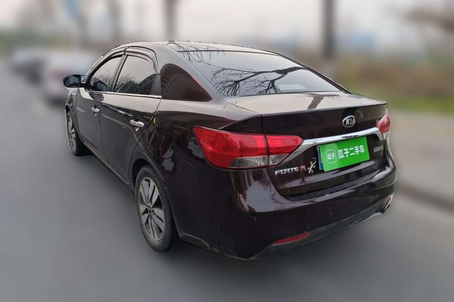 Used Kia Forte 2014 1.6L MT GLS Rear Left 45 Deg